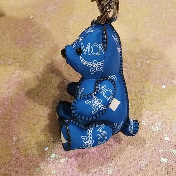 MCM Teddy Bear Keychain - Picture 2 of 10